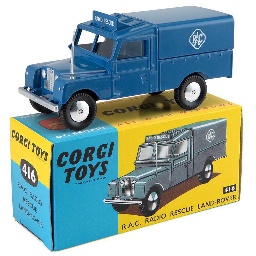 RAC Radio Rescue Land Rover (416) – Corgi Model Club Australia
