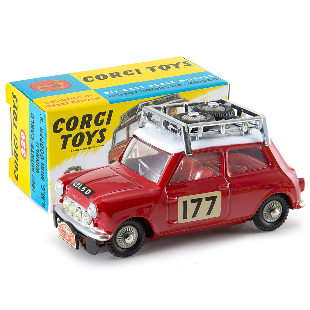 Monte-Carlo Winner 1967 B.M.C. Mini Cooper 'S' (339) – Corgi Model
